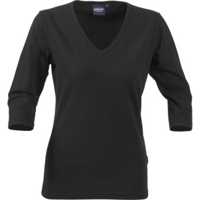 1002290 - LYNN Damen-V-T-Shirt 3/4-arm