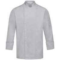 1006284 - Kochjacke langarm m/Druckk. Basic