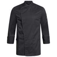 1006565 - Herren-Kochjacke mit Kontrastpasel